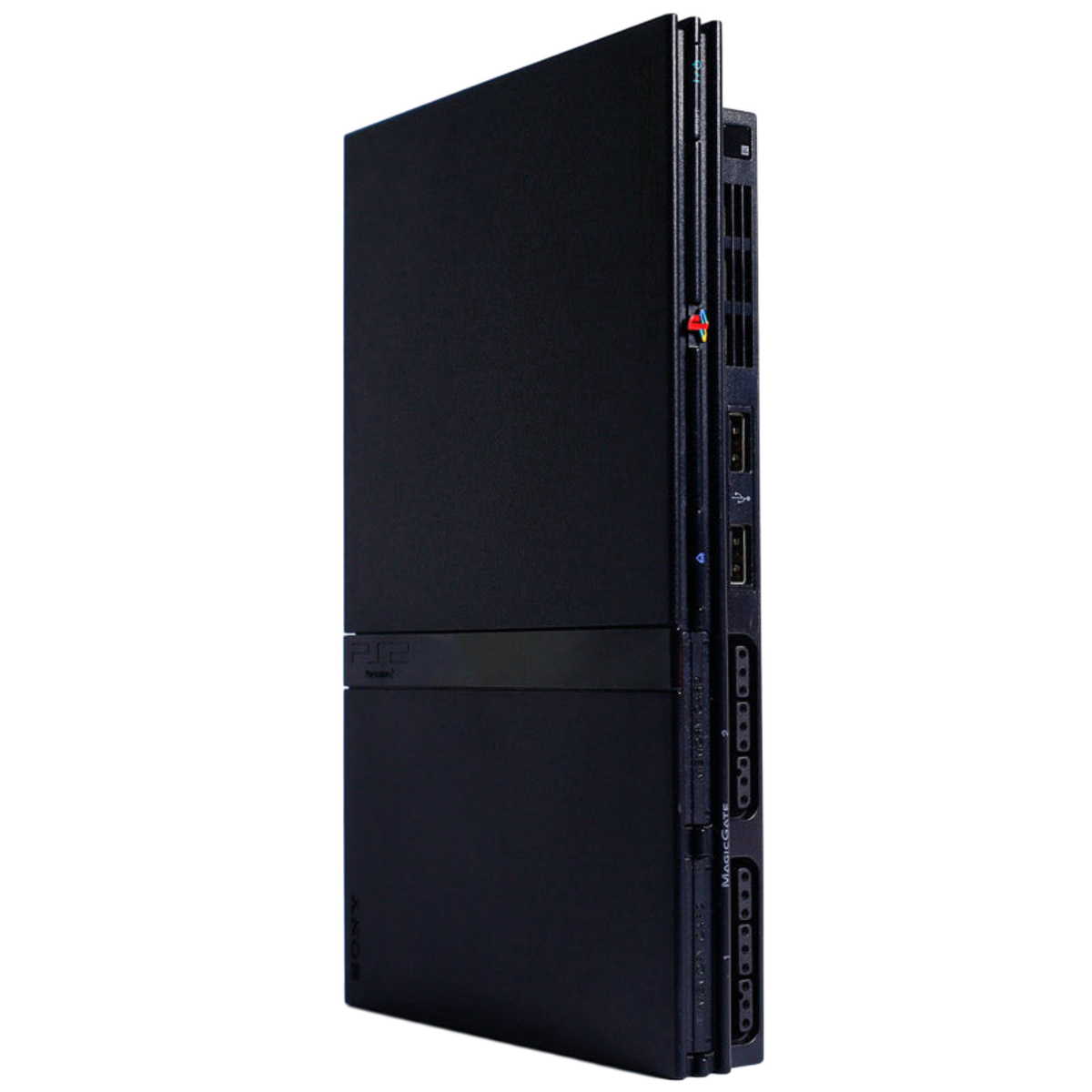 Regionfri PlayStation 2 Slim Pakke (Svart)