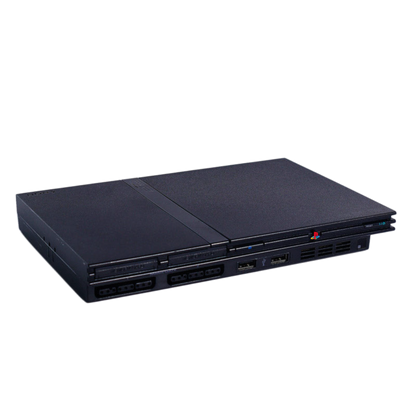 Regionfri PlayStation 2 Slim Pakke (Svart)