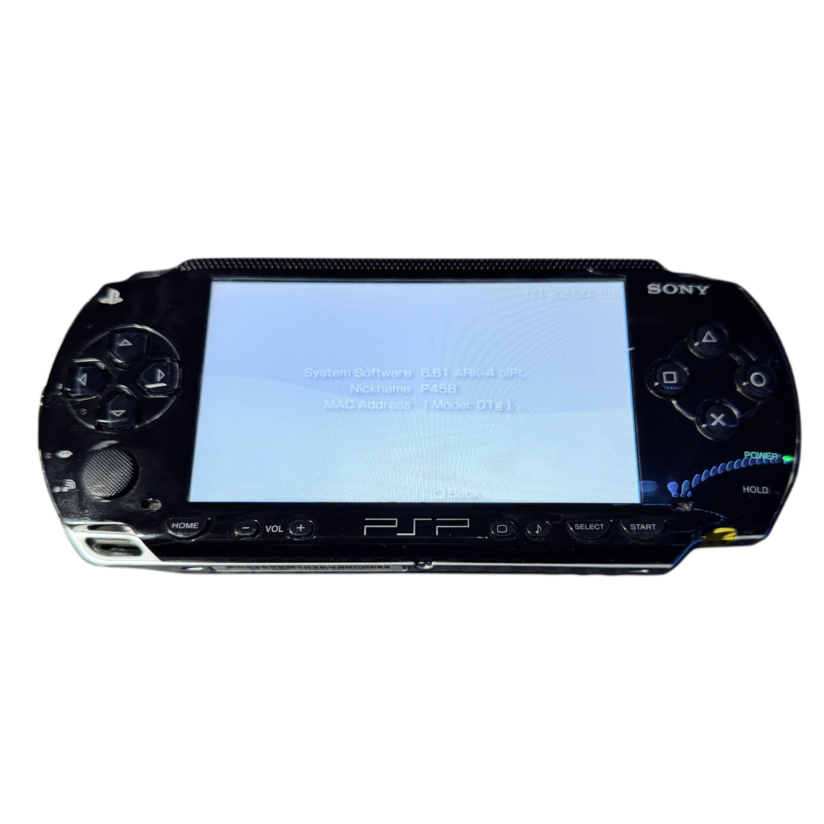 Moddet PlayStation Portable 1000 (PSP) – ARK-4 cIPL