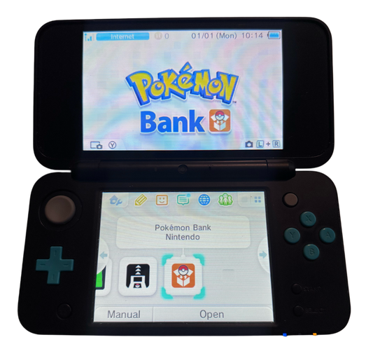 Pokemon bank and transporter Nintendo New 2DS Xl