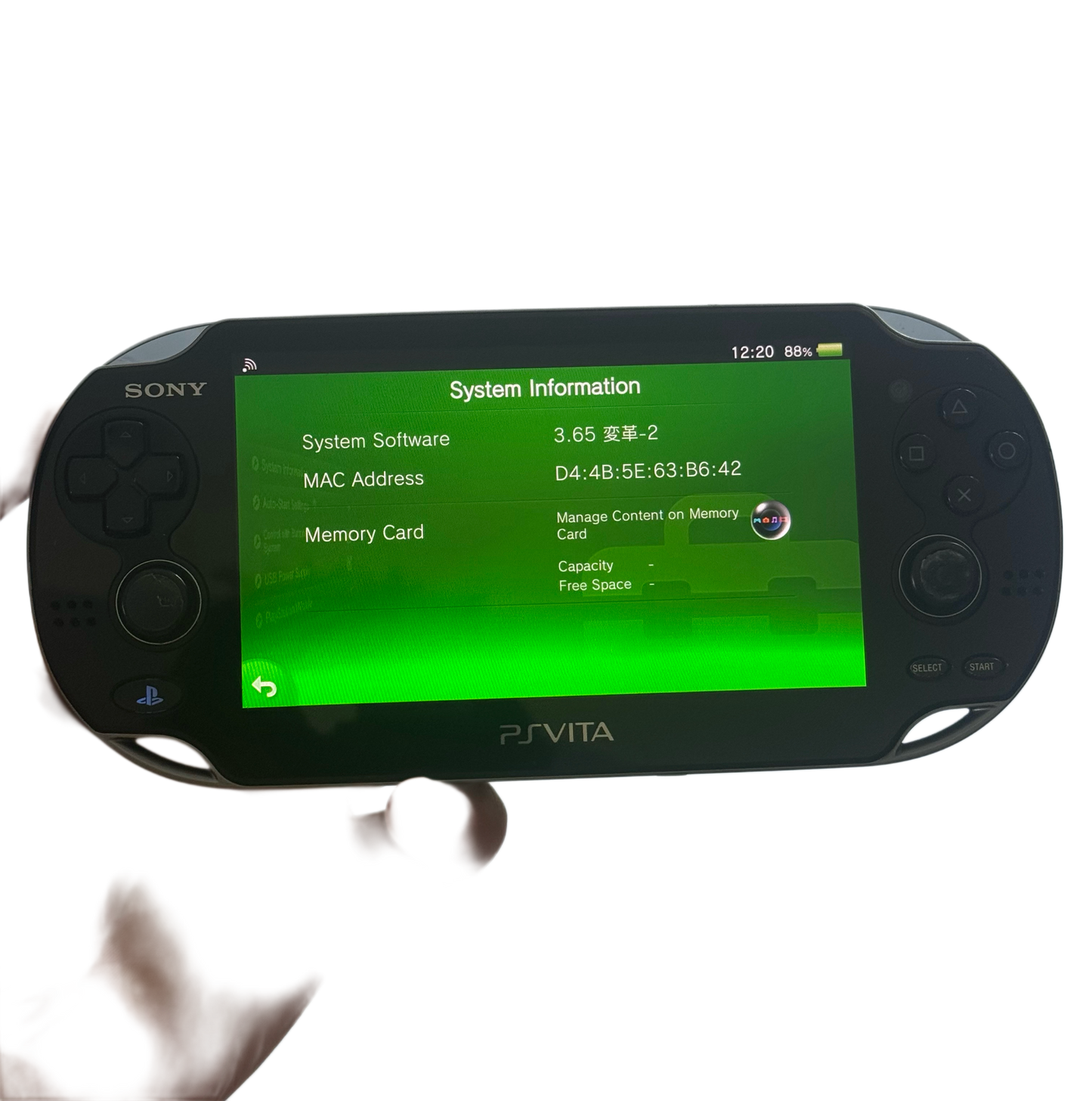 PS VITA 1000 with OLED screen