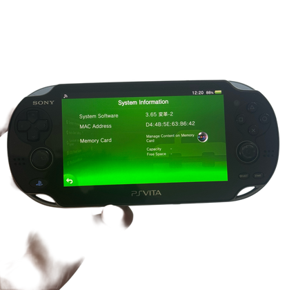 PS VITA 1000 with OLED screen