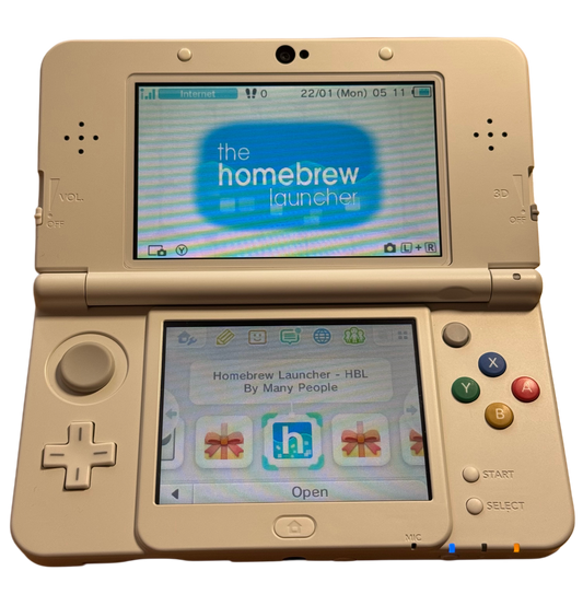 Modded White New 3DS