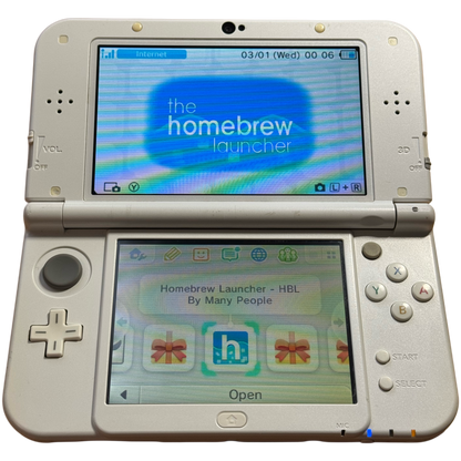 Modified Nintendo New 3DS Xl with new charge tab