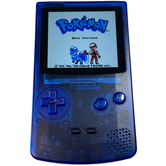 FP GameBoy Color in Transparent Blue (FPGBC)