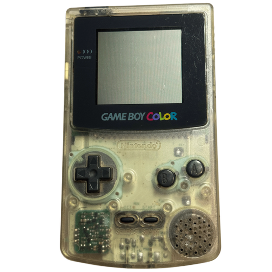 Transparent Nintendo Gameboy Color