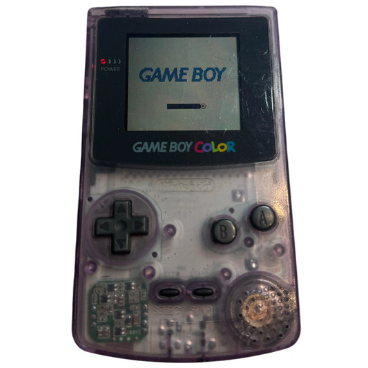 Transparent Purple Nintendo Gameboy Color