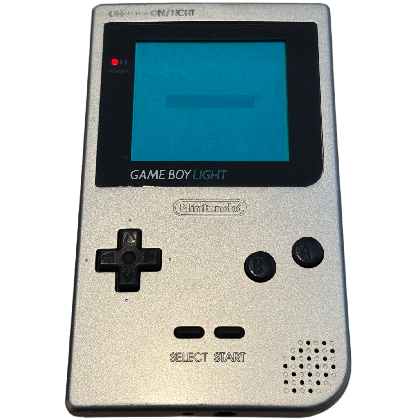 Sølv Nintendo Gameboy Light