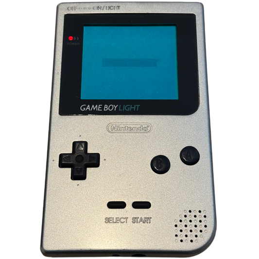 Sølv Nintendo Gameboy Light