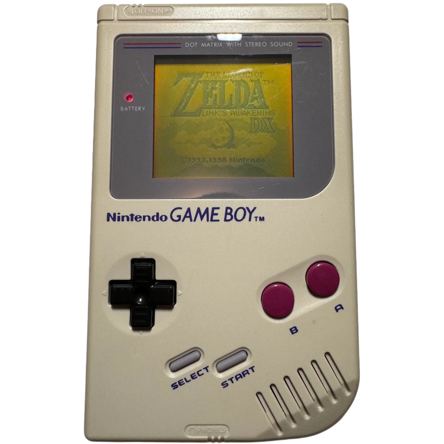 Nintendo GameBoy with new shell, buttons and shell